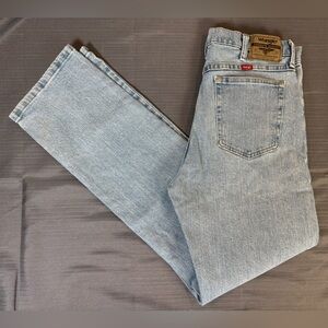Wrangler Premium Quality Jeans | 34x34 | Light Wash | Straight Fit